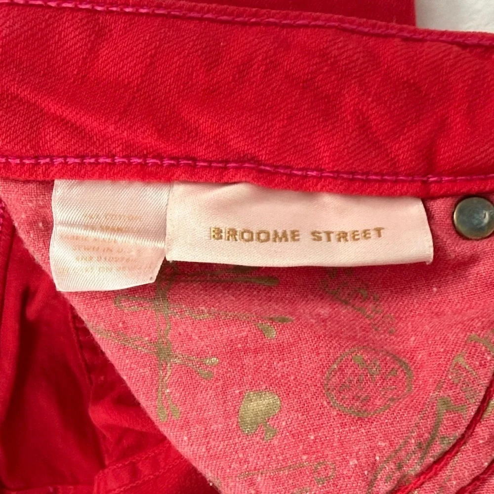 Kate Spade Bold Red Jeans Size 28